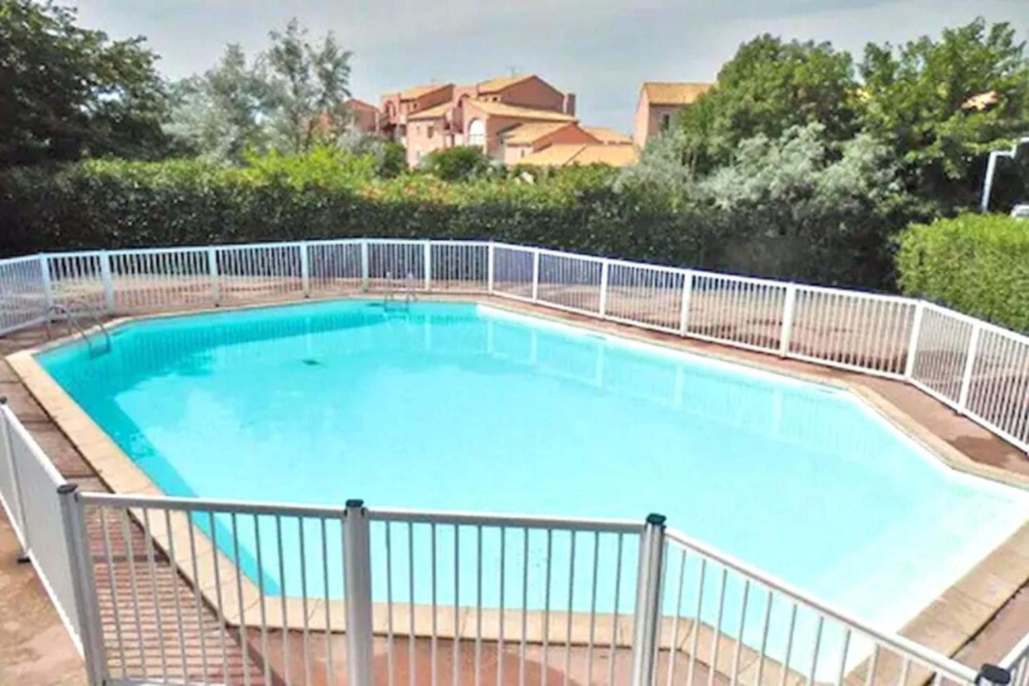 T2 Label Plage Piscine Proche Mer Parking Palavas Kültér fotó